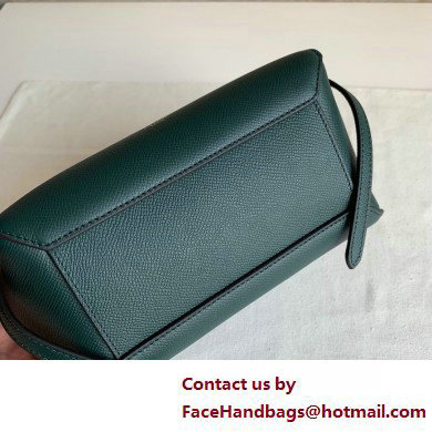 Celine Nano Belt bag in grained calfskin green 05 2025