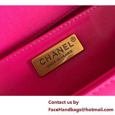 Chanel Chain Boy Flap Medium Bag In Python 03 2025