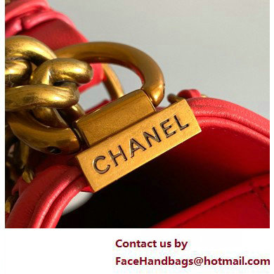 Chanel Chain Boy Flap Medium Bag In Python 04 2025