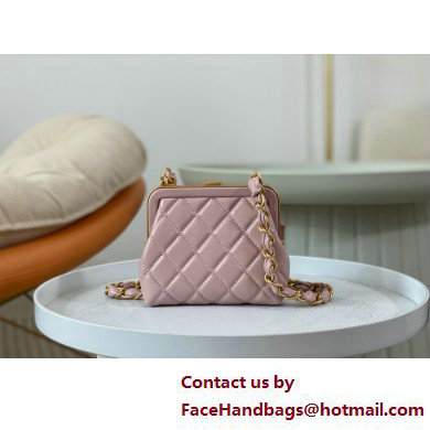 Chanel Clutch with Chain AP4028 pink 2025