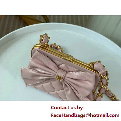 Chanel Clutch with Chain AP4028 pink 2025