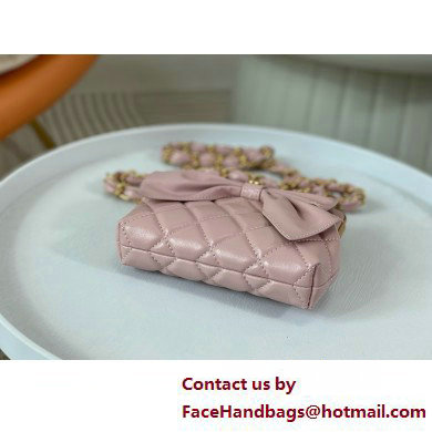 Chanel Clutch with Chain AP4028 pink 2025