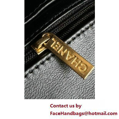 Chanel Mini Flap Bag with Top Handle in python leather AS2431 29 2025