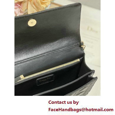 DIOR My Dior Top Handle Bag IN Black Cannage Lambskin 2025