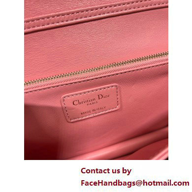 DIOR My Dior Top Handle Bag IN PINK Cannage Lambskin 2025