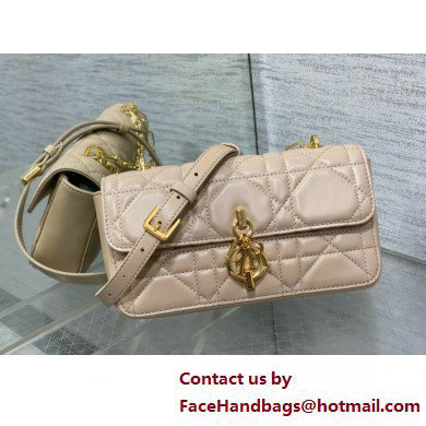 Dior Miss Daisy Mini Bag IN NUDE Macrocannage Lambskin 2025