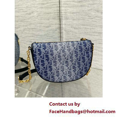 Diorstar Callisto Bag IN Blue Denim Oblique Jacquard 2025