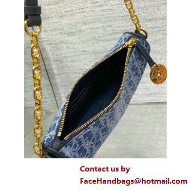 Diorstar Callisto Bag IN Blue Denim Oblique Jacquard 2025