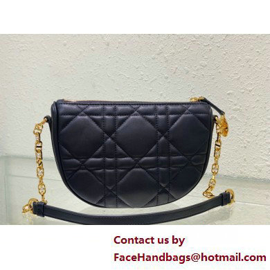 Diorstar Callisto Bag in Black Macrocannage Lambskin 2025