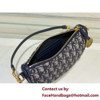 Diorstar Callisto Bag in blue Oblique Jacquard 2025