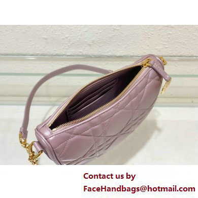 Diorstar Callisto Bag in pink Macrocannage Lambskin 2025