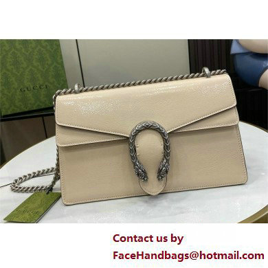 GUCCI Dionysus small shoulder bag IN white patent leather 795005 2025