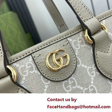 GUCCI Ophidia mini tote bag IN Beige and WHITE GG Supreme canvas 811716 2025