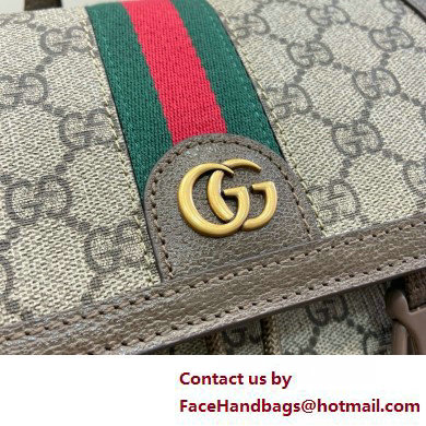 GUCCI Ophidia small GG backpack IN Beige and ebony GG Supreme canvas 792114 2025