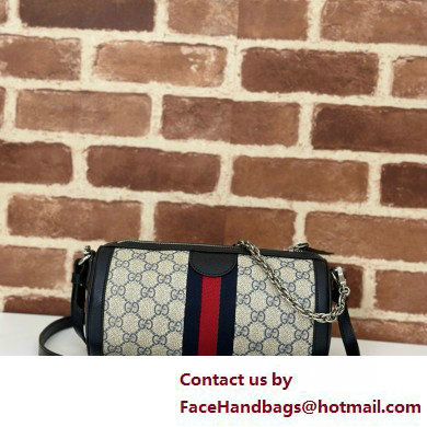 GUCCI Ophidia small shoulder bag IN Beige and black GG Supreme canvas 795194 2025 - Click Image to Close