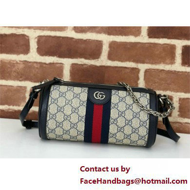 GUCCI Ophidia small shoulder bag IN Beige and black GG Supreme canvas 795194 2025