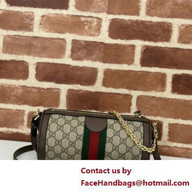 GUCCI Ophidia small shoulder bag IN Beige and ebony GG Supreme canvas 795194 2025