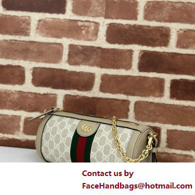 GUCCI Ophidia small shoulder bag IN Beige and white GG Supreme canvas 795194 2025