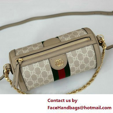 GUCCI Ophidia small shoulder bag IN Beige and white GG Supreme canvas 795194 2025