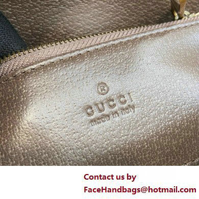 GUCCI Ophidia super mini shoulder bag IN Beige and ebony GG Supreme canvas 795466 2025