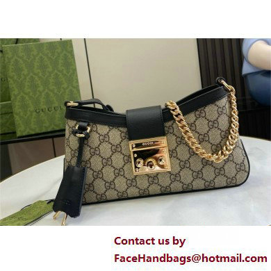 GUCCI Padlock GG SMALL shoulder bag 811705 BLACK 2025