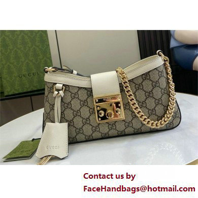 GUCCI Padlock GG SMALL shoulder bag 811705 WHITE 2025