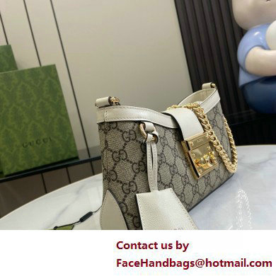 GUCCI Padlock GG SMALL shoulder bag 811705 WHITE 2025