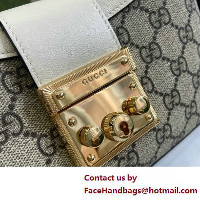 GUCCI Padlock GG SMALL shoulder bag 811705 WHITE 2025