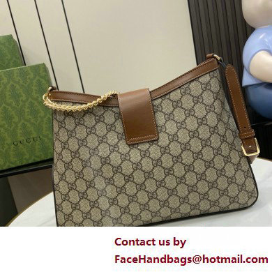 GUCCI Padlock GG medium shoulder bag 795113 BROWN 2025