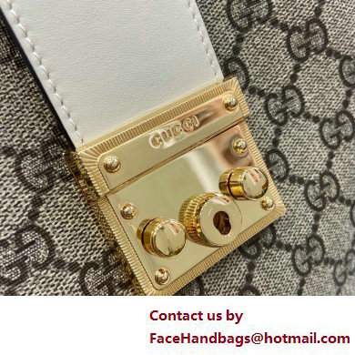 GUCCI Padlock GG medium shoulder bag 795113 WHITE 2025