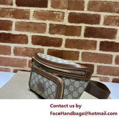 Gucci GG large belt bag 733240 Beige/Coffee 2025