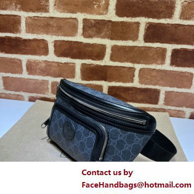 Gucci GG large belt bag 733240 Black 2025