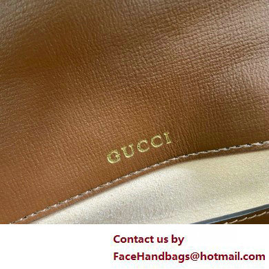 Gucci Horsebit 1955 mini top handle bag IN Beige and ebony GG Supreme canvas 781387 2025