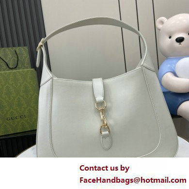 Gucci Jackie medium shoulder bag in white leather 782879 2025 - Click Image to Close