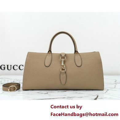 Gucci Jackie medium tote bag IN BEIGE leather 795282 2025