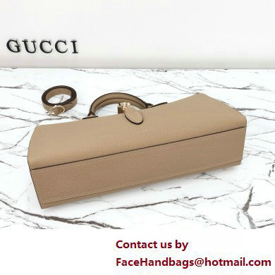 Gucci Jackie medium tote bag IN BEIGE leather 795282 2025