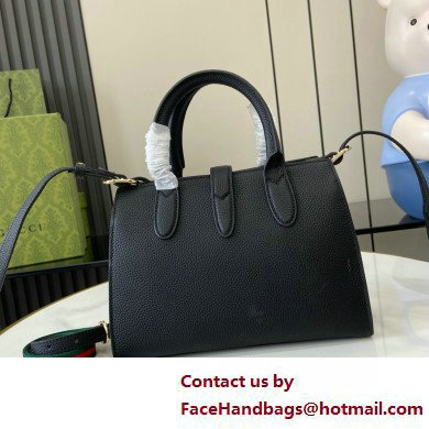 Gucci Jackie small tote bag IN BLACK leather 795349 2025