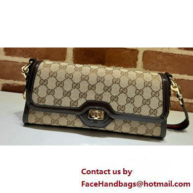 Gucci Luce small shoulder bag 786027 GG Beige/Coffee 2025 - Click Image to Close