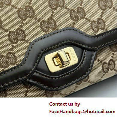 Gucci Luce small shoulder bag 786027 GG Beige/Coffee 2025