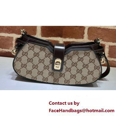 Gucci Moon Side mini shoulder bag 786015 GG Beige/Coffee 2025 - Click Image to Close