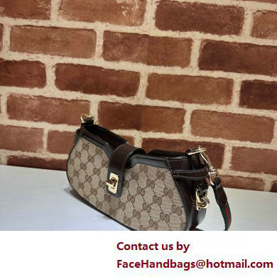 Gucci Moon Side mini shoulder bag 786015 GG Beige/Coffee 2025