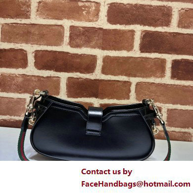 Gucci Moon Side mini shoulder bag 786015 leather Black 2025