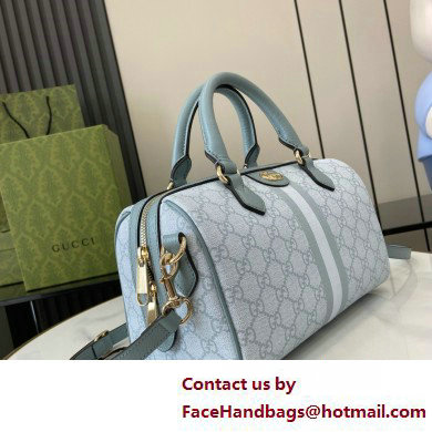 Gucci Ophidia GG Canvas Small Top handle bag 772061 sky blue 2025