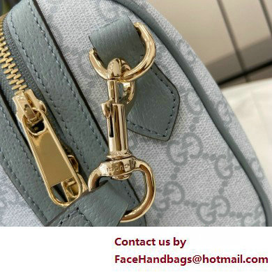 Gucci Ophidia GG Canvas Small Top handle bag 772061 sky blue 2025