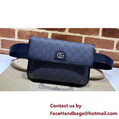 Gucci Ophidia GG small belt Bag 752597 Blue 2025