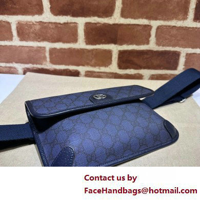 Gucci Ophidia GG small belt Bag 752597 Blue 2025