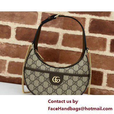 Gucci Ophidia GG super mini shoulder bag 772308 Beige/Coffee 2025 - Click Image to Close