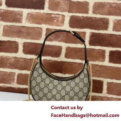 Gucci Ophidia GG super mini shoulder bag 772308 Beige/Coffee 2025