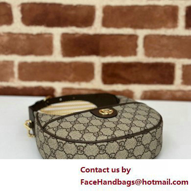 Gucci Ophidia GG super mini shoulder bag 772308 Beige/Coffee 2025