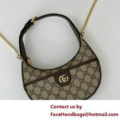 Gucci Ophidia GG super mini shoulder bag 772308 Beige/Coffee 2025